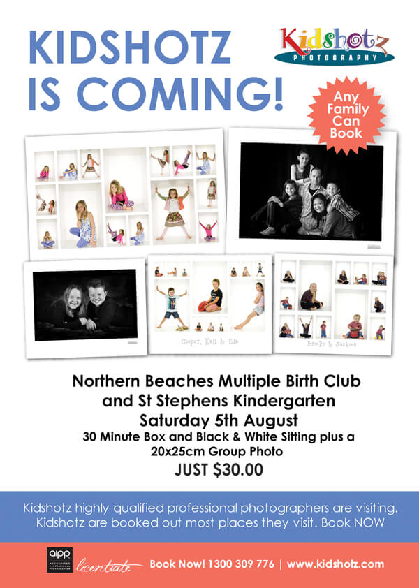 kidshotz Northern Beaches and St Stephens images
